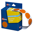 Avery Label Dispenser DMC24O Orange  Round 24mm 500 Pack